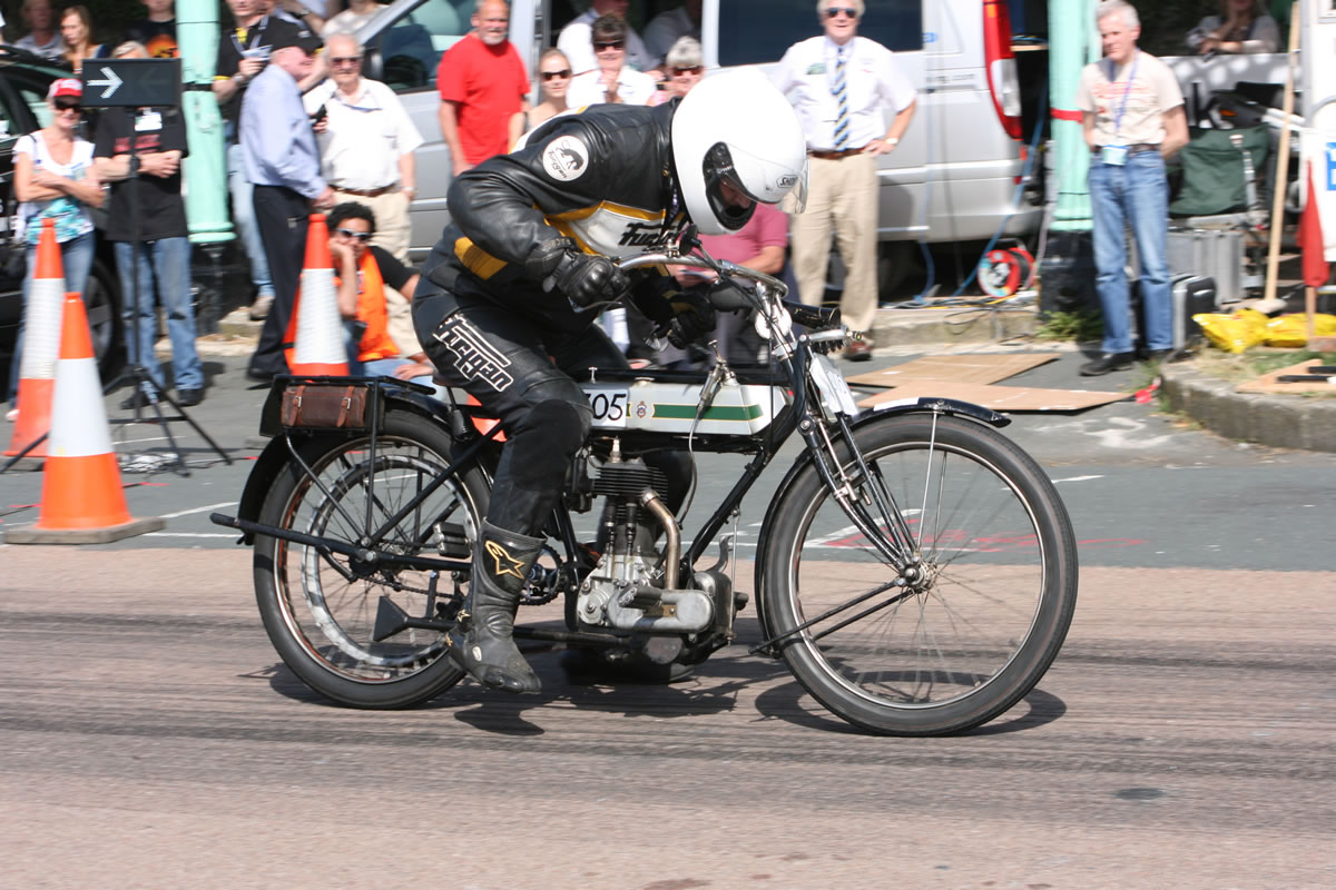 Brighton Speed Trials 2012 Veteran Triumph